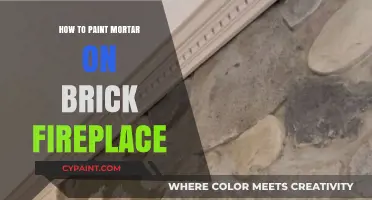 Mastering Mortar Painting: Transform Your Brick Fireplace with These Tips