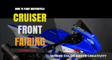 Mastering Motorcycle Cruiser Front Fairing Painting: Tips and Techniques