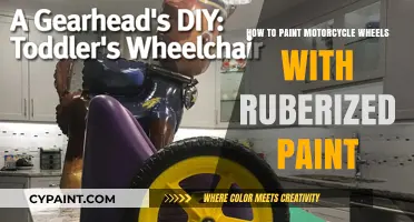 DIY Guide: Painting Motorcycle Wheels with Rubberized Paint for Durability