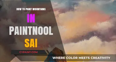 Mastering Mountain Painting Techniques in PaintTool SAI: A Step-by-Step Guide
