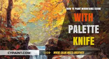 Master Palette Knife Techniques for Painting Stunning Mountain Scenes