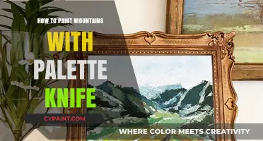 Master Palette Knife Techniques for Painting Majestic Mountain Landscapes