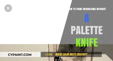 Master Mountain Painting: Brush Techniques Without a Palette Knife