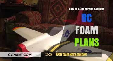 Mastering RC Foam Planes: Painting Moving Parts