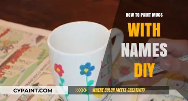 Personalized Mug Painting: DIY Guide to Customizing Cups with Names