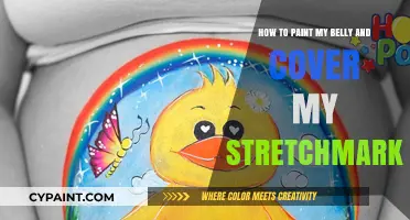 Belly Painting: Covering Stretch Marks with Art