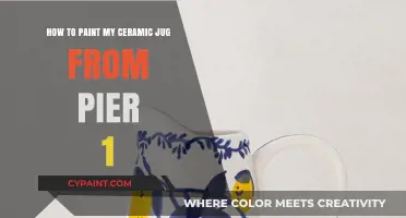 Transform Your Pier 1 Ceramic Jug with Paint