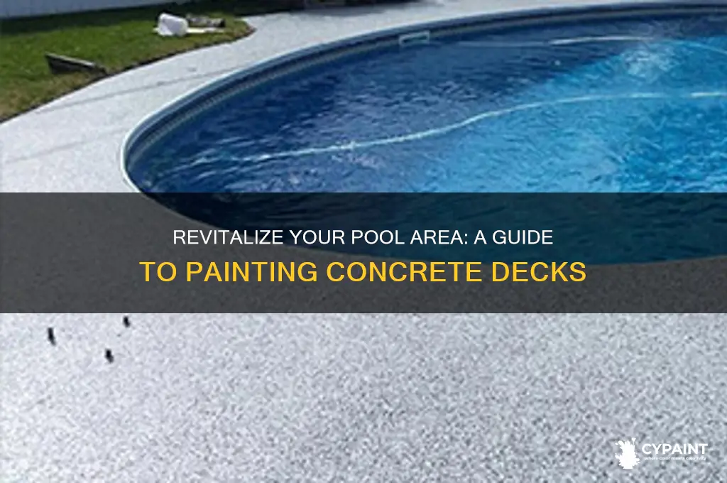 how to paint my concrete pool deck