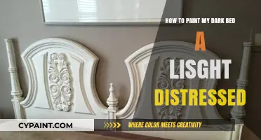 Transforming a Dark Bed: Light Distressing Techniques
