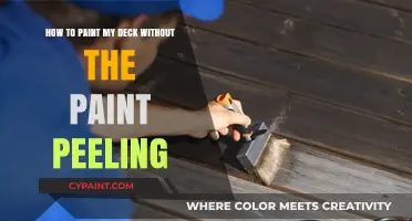 Deck Painting: Avoid Peeling with These Tips