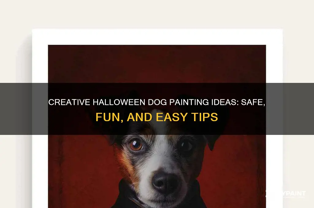 how to paint my dog for halloween
