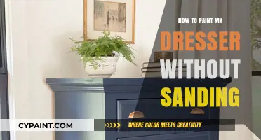 Effortless Dresser Makeover: Paint Without Sanding in Simple Steps