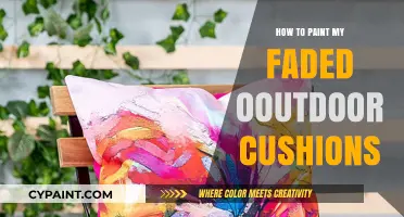 Revive Your Outdoor Space: Painting Faded Cushions for a Fresh Look