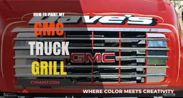 Customizing Your GMC Truck: A Step-by-Step Grill Painting Guide