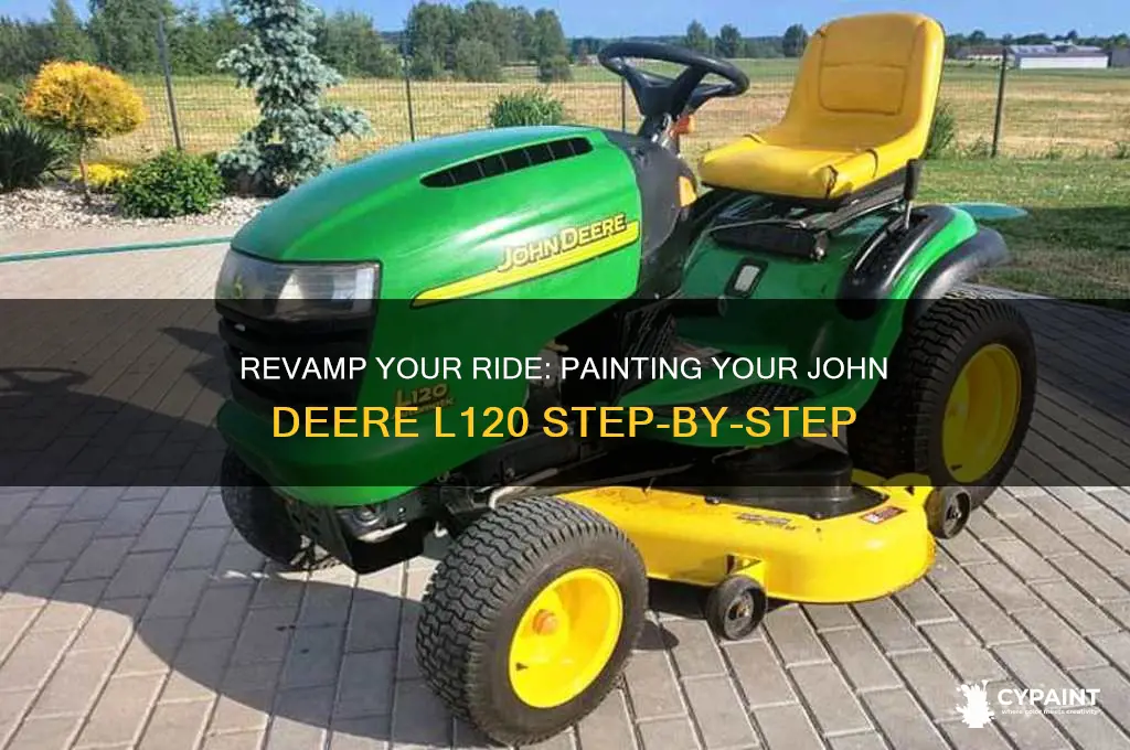 how to paint my john deere l120