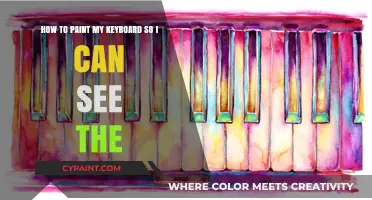 Enhance Your Typing Experience: Painting Your Keyboard for Better Visibility