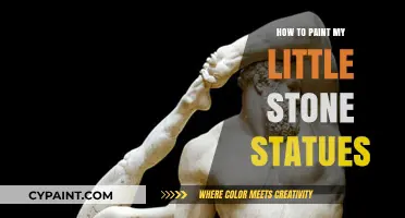 Creative Stone Painting: Transforming Your Little Statues with Color and Flair