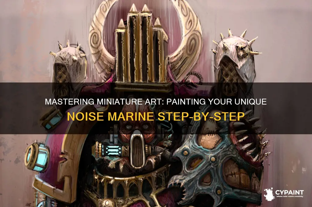how to paint my own noise marine