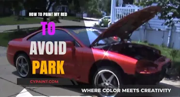 Avoid Parking Tickets: Tips for Painting Your Red Car Stealthily