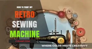 Revive Your Retro Sewing Machine: A Creative Painting Guide