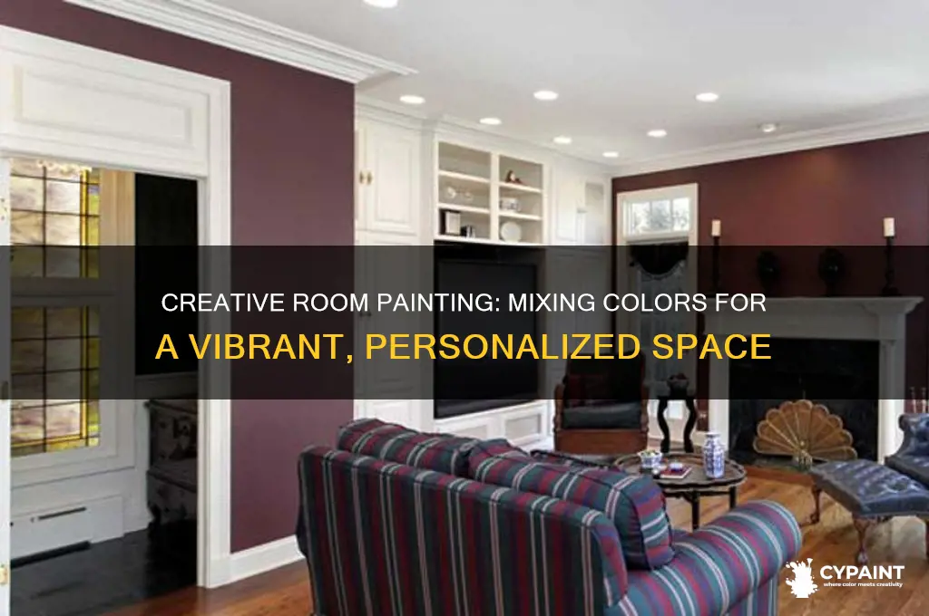 how to paint my room with different colours