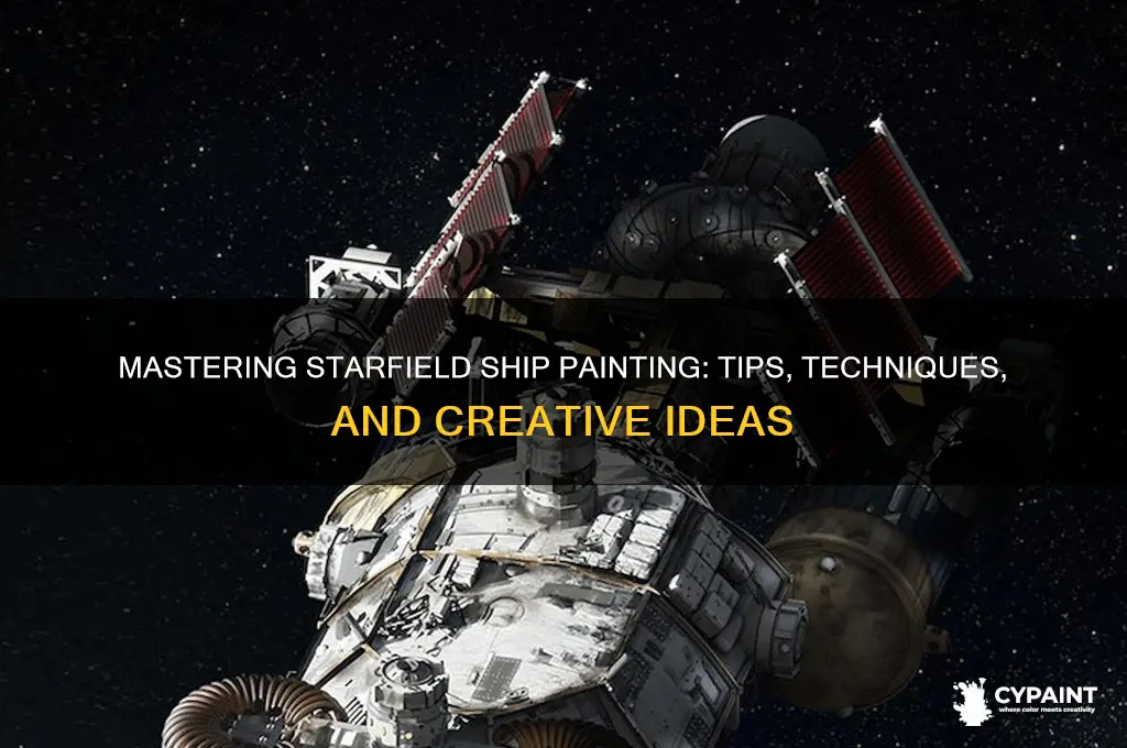 how to paint my ship in starfield