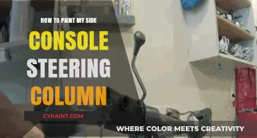 DIY Guide: Painting Your Side Console Steering Column Like a Pro