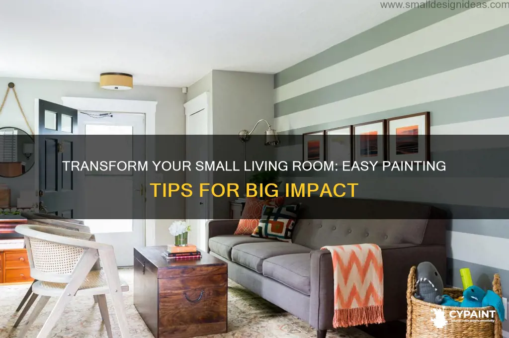how to paint my small living room