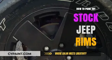 DIY Guide: Painting Stock Jeep Rims for a Custom Look
