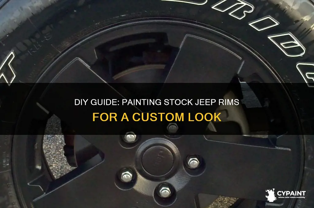 how to paint my stock jeep rims