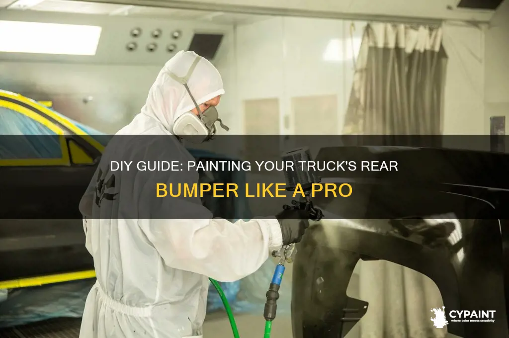 how to paint my trucks rear bumper