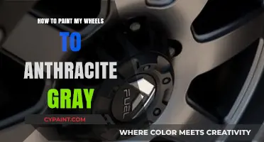 DIY Guide: Painting Your Wheels to Perfect Anthracite Gray Finish
