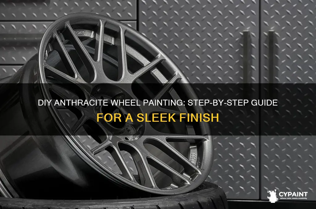 how to paint my wheels to anthracite