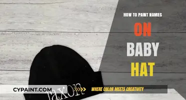 Personalize Your Baby's Hat: Easy Steps to Paint Names Creatively