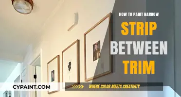 Mastering the Art of Painting Narrow Strips Between Trim
