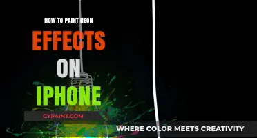Master Neon Art: Painting Vibrant Effects on Your iPhone Easily