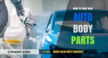 Mastering Auto Body Painting: A Step-by-Step Guide for New Parts