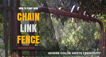 Revitalize Your Yard: Easy Steps to Paint a New Chain Link Fence
