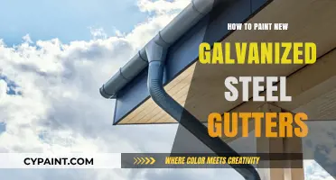 Painting New Galvanized Steel Gutters: A Step-by-Step DIY Guide