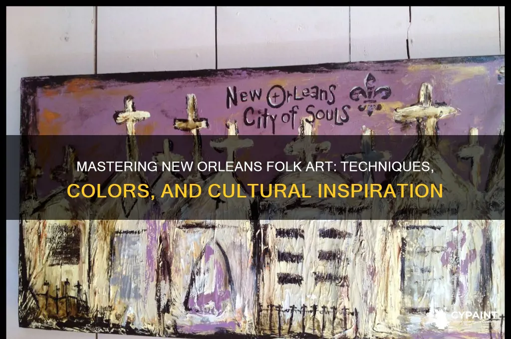 how to paint new orleans folk art
