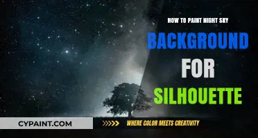 Mastering Night Sky Painting: Silhouette Background Techniques for Artists