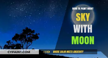 Mastering Moonlit Magic: Tips for Painting a Night Sky with Moon