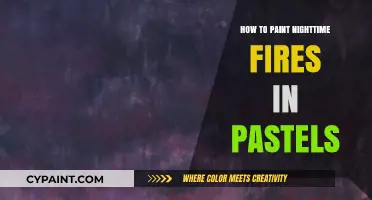 Mastering Pastel Techniques for Painting Nighttime Fires: A Step-by-Step Guide
