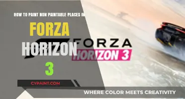 Mastering Forza Horizon 3: Painting Non-Paintable Surfaces Creatively