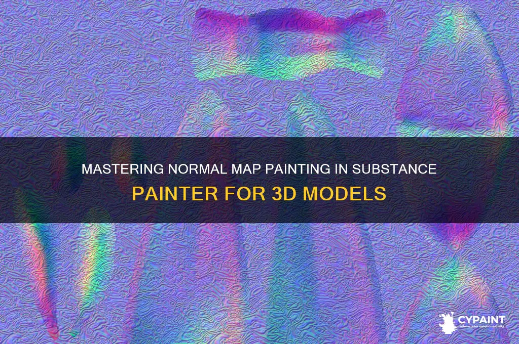 how to paint normals onto model substance painter