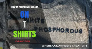 DIY Numbered Sports T-Shirts: Easy Painting Techniques for Beginners