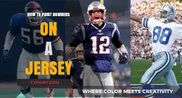 Master Jersey Number Painting: Easy DIY Guide for Perfect Results
