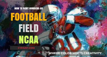 NCAA Football Field Number Painting: A Step-by-Step Guide