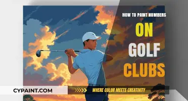Customizing Your Golf Clubs: A Guide to Painting Numbers