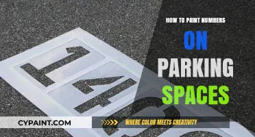 Easy Guide to Painting Clear, Durable Numbers on Parking Spaces